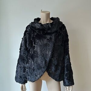 Vintage Mark & James by Badgley Mischka sequined faux fur runway jacket $795